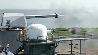 How US Navy Tests its Super Advanced Billion  Rail Gun Systems [upl. by Cornelius294]