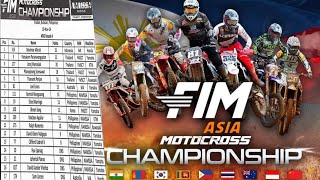 FIM ASIA ROUND 4 MX2 ORCA MOTOCROSS CHAMPIONSHIP 2024 [upl. by Iong]