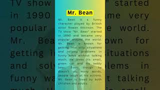 Interesting Facts about Mr Bean shorts biography [upl. by Arnie440]