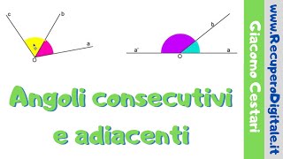 04 angoli consecutivi e adiacenti [upl. by Col552]