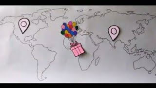 Long distance birthday video wish ideas  Creative birthday surprise video ideas [upl. by Narret844]