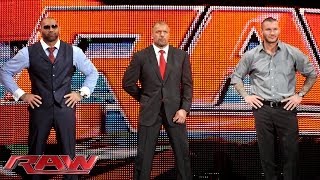 The Shield issues an ultimatum Raw April 21 2014 [upl. by Akemrehs]