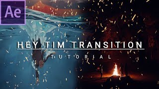 How to TRANSITION like SAM KOLDER  Hey Tim Tutorial  After Effects 2019 [upl. by Nuahsyar]