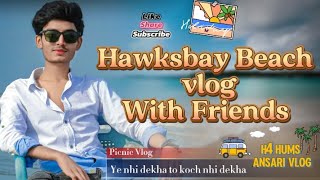 Hawksbay beach vlog  Hawksbay picnic with friends  karachi beach picnic vlog DuckyBhai [upl. by Nnylcaj]