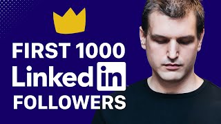 How to get your first 1000 LinkedIn followers [upl. by Moitoso704]