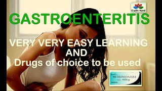 GASTROENTERITIS Very Very Easy learning and Treatment [upl. by Jovita913]