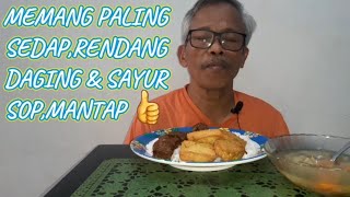 MEMANG PALING SEDAP RENDANG DAGING DAN SAYUR SOPMANTAP [upl. by Baptlsta86]