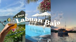 4 days in Labuan Bajo  staying at Ayana Komodo Hotel [upl. by Adnylg]