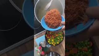 Découvrez le délicieux Riz cantonnais de la cuisine togolaise 🍚😋 CuisineTogolaise shorts [upl. by Garik961]