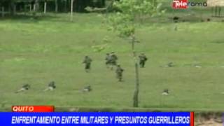 Enfrentamiento entre militares y presuntos guerrilleros [upl. by Barling458]