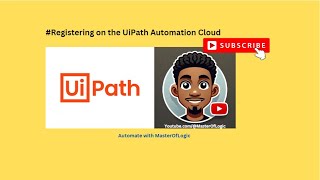 1 Registering On The Uipath Automation Cloud [upl. by Walrath353]