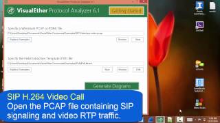 Explore the Wireshark to Call Flow Generation Examples included with VisualEther [upl. by Aliab950]