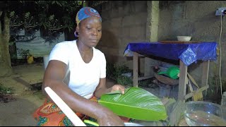 quotnew plantain recipequot  plantain fufu recipe [upl. by Nennahs]