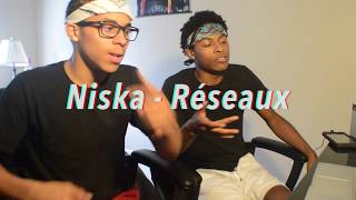 Niska  Réseaux Clip Officiel REACTION wFREESTYLE [upl. by Agler]