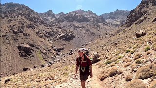 Climbing the Highest Mountain in Morocco The Atlas Mountains  Mt Toubkal [upl. by Lavicrep463]