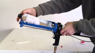 ART 300LP2 DualCartridge Pneumatic Gun [upl. by Merceer483]