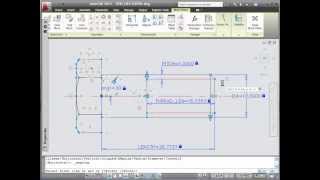 AUTOCAD 2011  BUILDING A DYNAMIC HEX SCREW BLOCK  PART46 [upl. by Anirat]