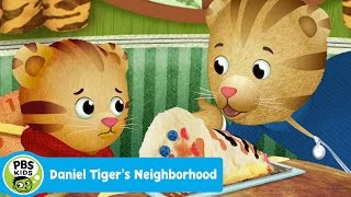 DANIEL TIGERS NEIGHBORHOOD  The Smushed Cake  PBS KIDS [upl. by Ettelracs]