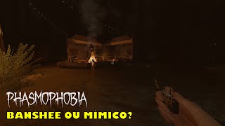 MÍMICO IMITANDO O BERRO DA BANSHEE  PHASMOPHOBIA v011 [upl. by Aleras729]