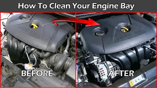 How To Clean Cars Engine [upl. by Enitram]