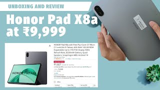 Affordable HONOR Pad X8a Tablet Unboxing amp Review [upl. by Ahsauqal199]