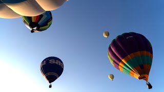 Hot air balloons fly at Europes largest festival [upl. by Karolina583]