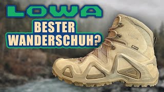 Lowa Wanderschuh im Test 2020 Wie gut ist der Lowa Zephyr GTX Mid TF Outdoorschuh wirklich [upl. by Osborne]