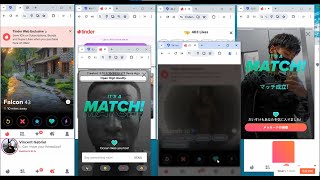 Tinder Unlimited Match 2024 Update method Alive Account Token Verification AI Tools Bot Software [upl. by Enneirda]