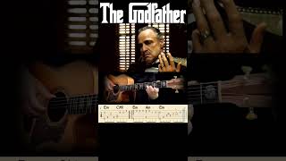 🔴The Godfather Theme SongㅣEasy Fingerstyle Guitar Tutorial for Beginners [upl. by Adamec]