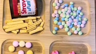 Asmr  Candies Asmr🌸 Satisfying candies asmr Pinkpunch2 trending asmr [upl. by Hanoj131]