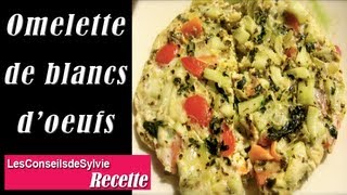 Ep 109  Encas protéiné  Mini omelette de blancs doeuf Recette Rééquilibrage  Régime [upl. by Neleh]