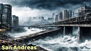 San Andreas 2015 full movie explained in Hindi Urdu  Summarized हिंदी [upl. by Nauqyaj]