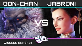 Suplex 65  Winners Bracket  BN  Gonchan Akuma VS Jabroni ChunLi  SF6 [upl. by Lacombe]