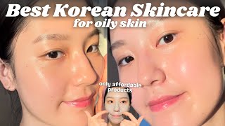 Korean skincare routine  best products for oily skin [upl. by Dett]