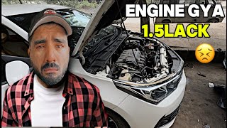 Corolla engine problem 😞 engine baRbAd hoGya 😭 uB kia krun [upl. by Lrig202]