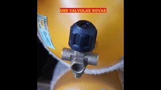 IMPORTÂNCIA DA VÁLVULA DE CILINDRO DE GNV USE VÁLVULA NOVA [upl. by Cosma]