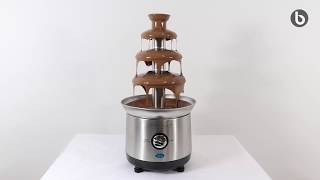 Chocolate Fountain Premier New Inox [upl. by Ilene187]