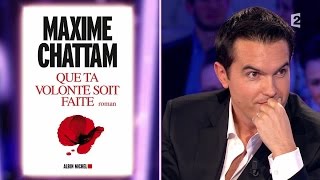 Maxime Chattam  On nest pas couché 14 février 2015 ONPC [upl. by Kress]