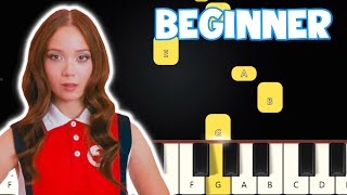 From The Start  Laufey  Beginner Piano Tutorial  Easy Piano [upl. by Orth207]