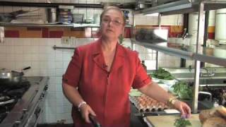 Lidia Bastianich prepares a 5 meal in 5 minutes [upl. by Ennaerb]