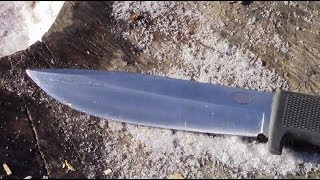 Best Batoning Knife Ever  Fallkniven A1 [upl. by Arther]