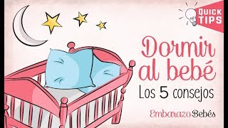 ¿Cómo DORMIR a un bebé RÁPIDO 💤😴 5 TRUCOS [upl. by Enrobialc]