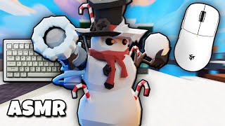 NEW Snowball Launcher  Frosty Kit Gameplay Roblox Bedwars ASMR [upl. by Donaugh]