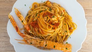 Linguine agli scampi –La vera ricetta originale [upl. by Alpert]