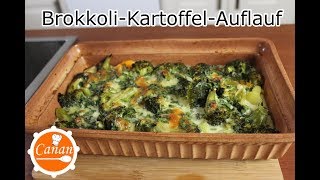 BROKKOLIKARTOFFELAUFLAUF auf türkische Art  schnell lecker und richtig gesund Canans Rezepte [upl. by Eelir]