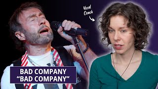 Finally hearing Paul Rodgers and Bad Company Firsttime Reaction and Vocal Analysis [upl. by Adur936]