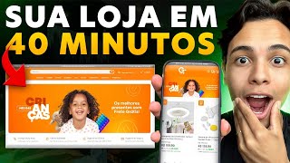 COMO CRIAR UMA LOJA DE DROPSHIPPING DO ZERO  Aula Completa e GRATUITA Atualizado [upl. by Weir]