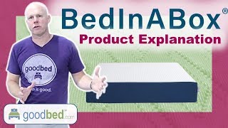 BedInABox Mattresses EXPLAINED by GoodBedcom [upl. by Garris]