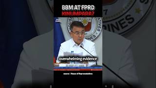 BBM AT FPRD KINUMPARA Duterte BBM QuadCom [upl. by Laroc74]