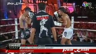 Youssef Boughanem vs Denpanom keela Korat  THAI FIGHT2016 KORAT THAILAND [upl. by Laiceps]